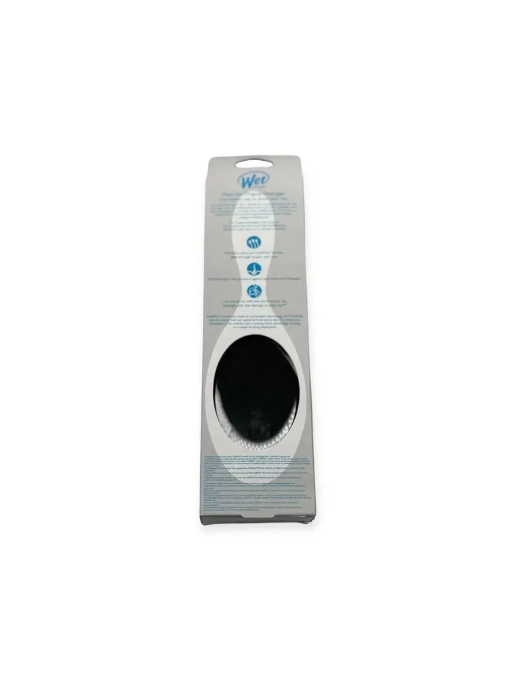 new Wet Brush ᯾ Original Detangling Gentle Hair Brush ᯾ Black Frost ᯾ in Box ᯾